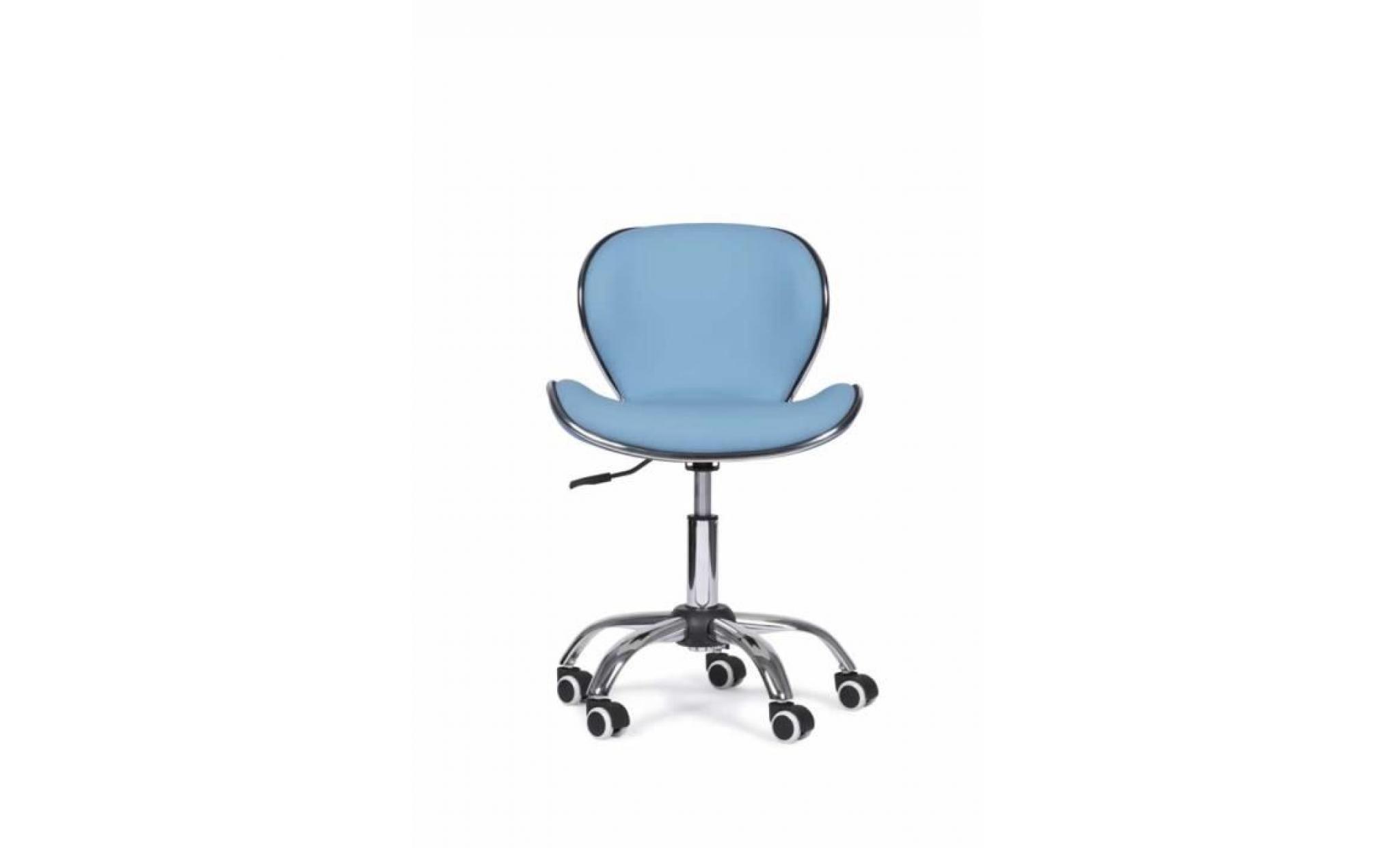 chaise de bureau laurel cyan