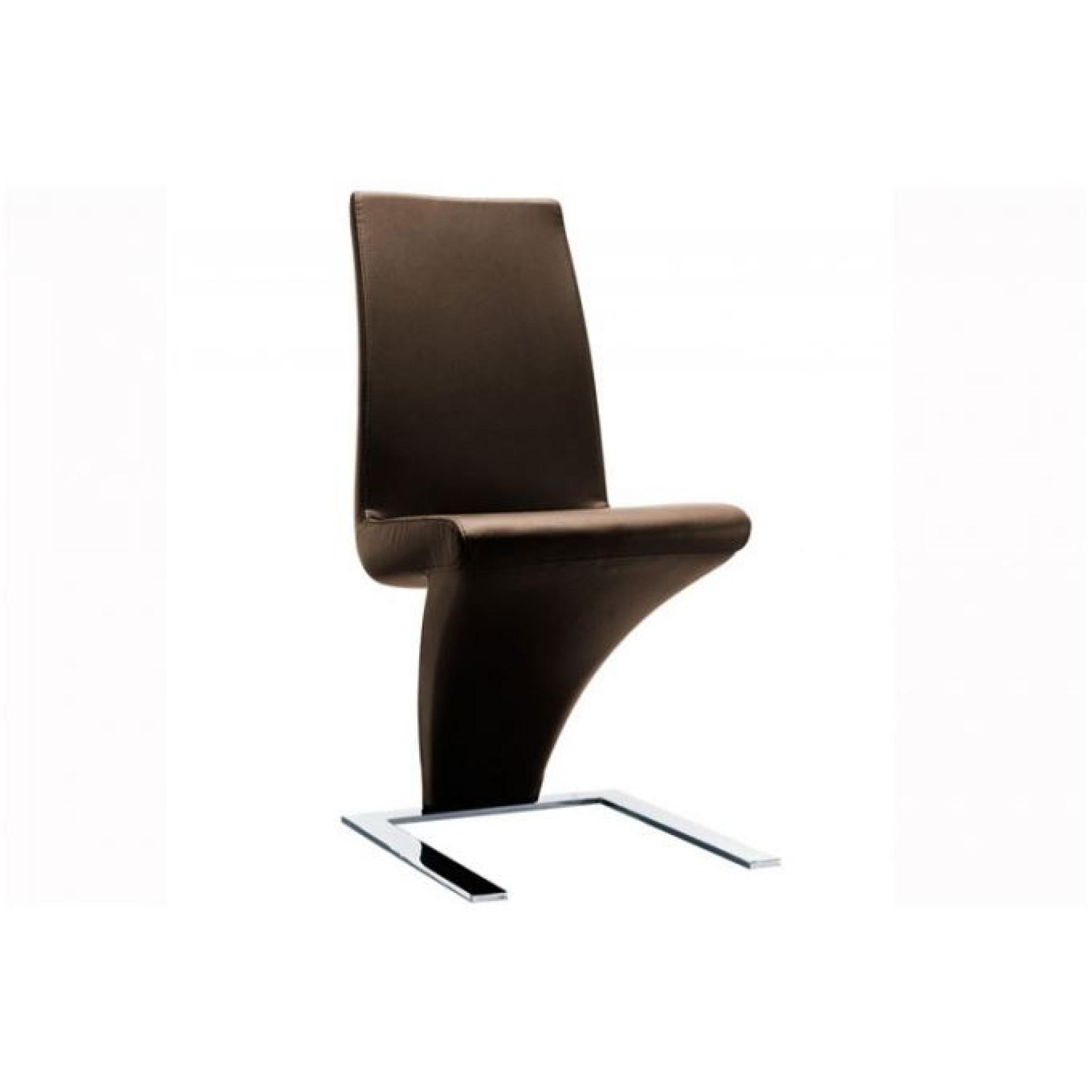 Chaise Design  PU  Choco Cobra