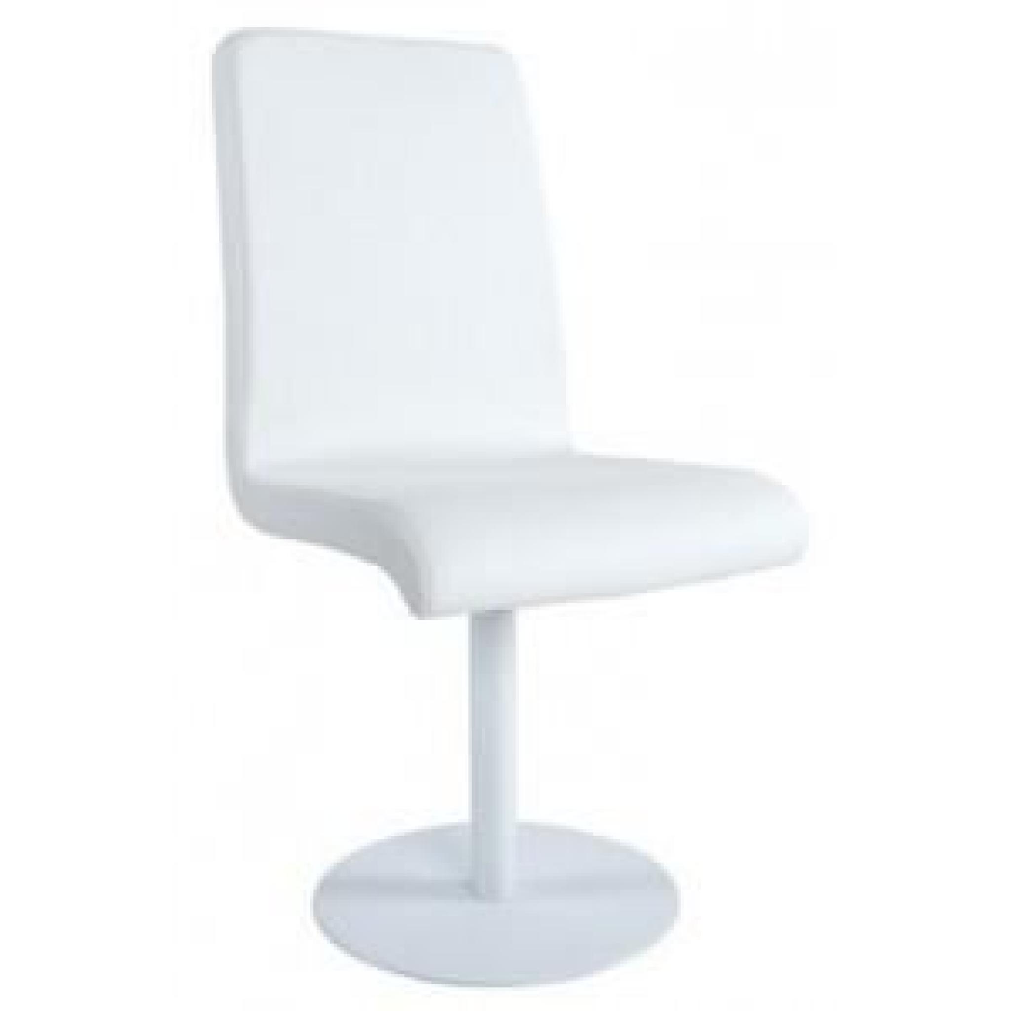 Chaise Design Space Blanc - Paris Prix