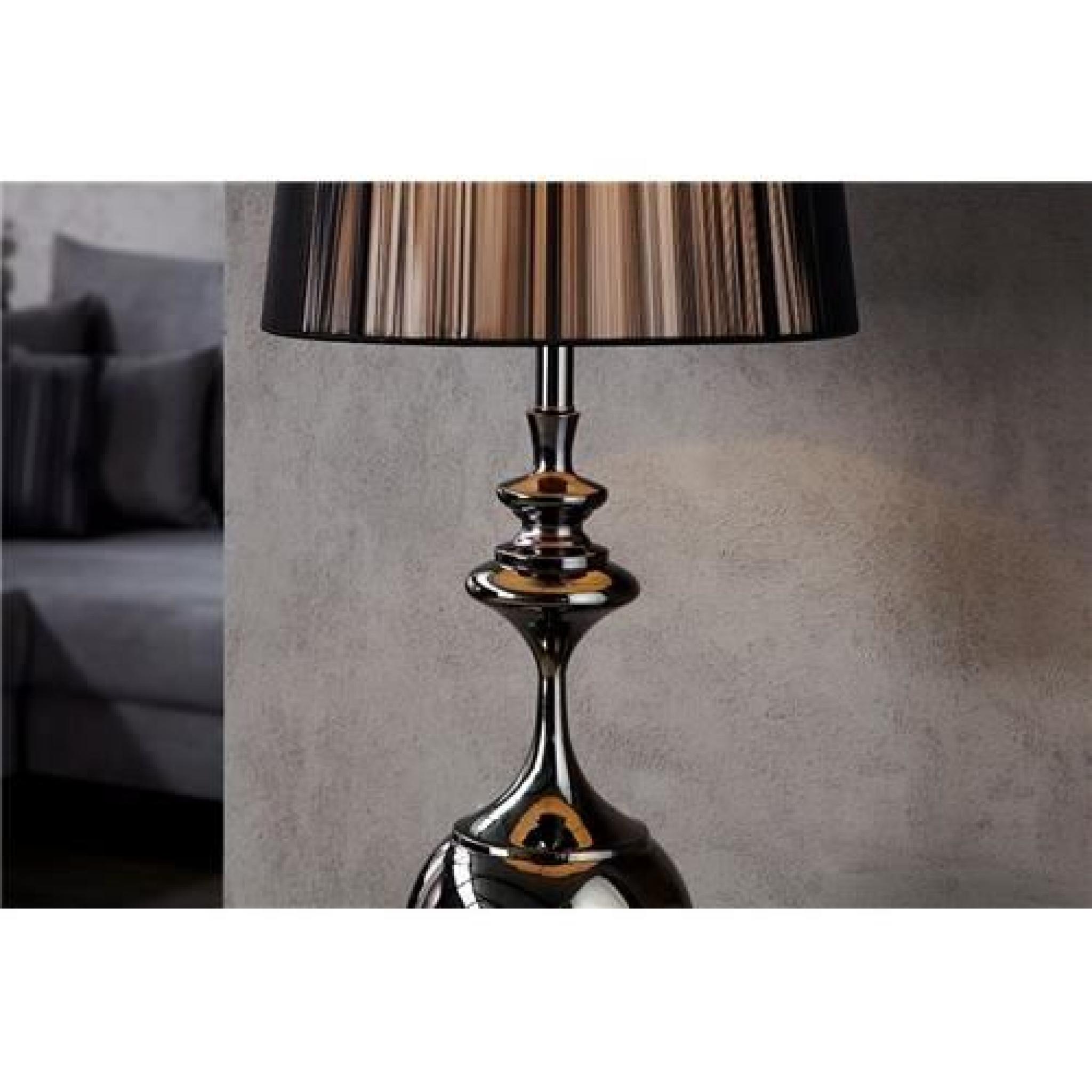 Lampadaire Lucia noir   pas cher