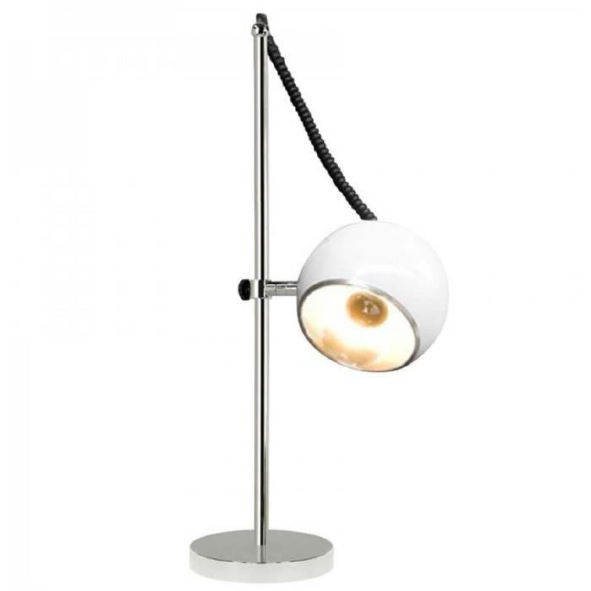 Lampe ‡ poser Flexi Blanc - Paris Prix