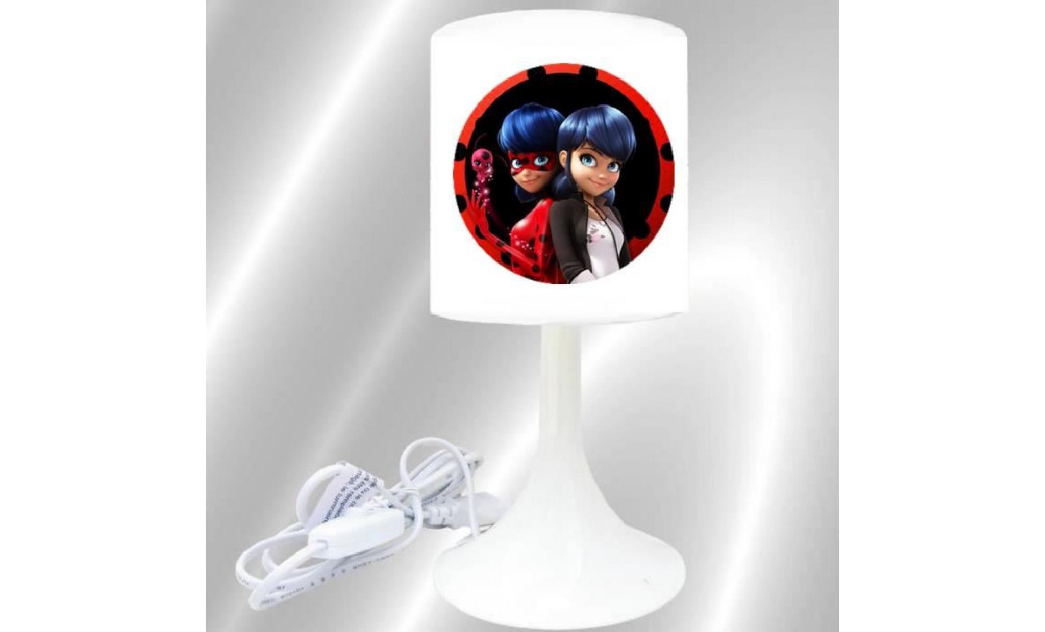 lampe de chevet miraculous ladybug