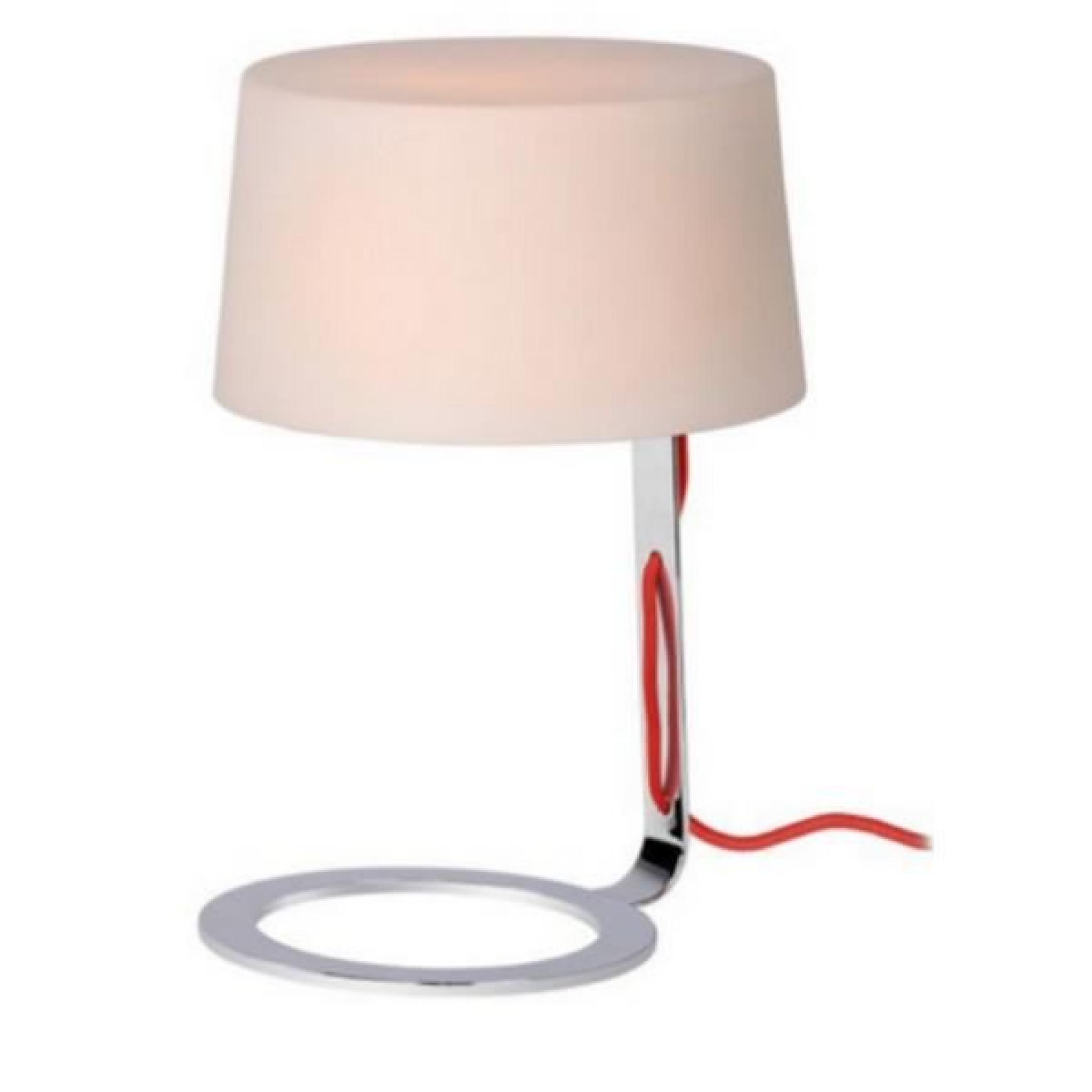 Lucide - Lampe à poser abat-jour Aiko H24 cm ve...