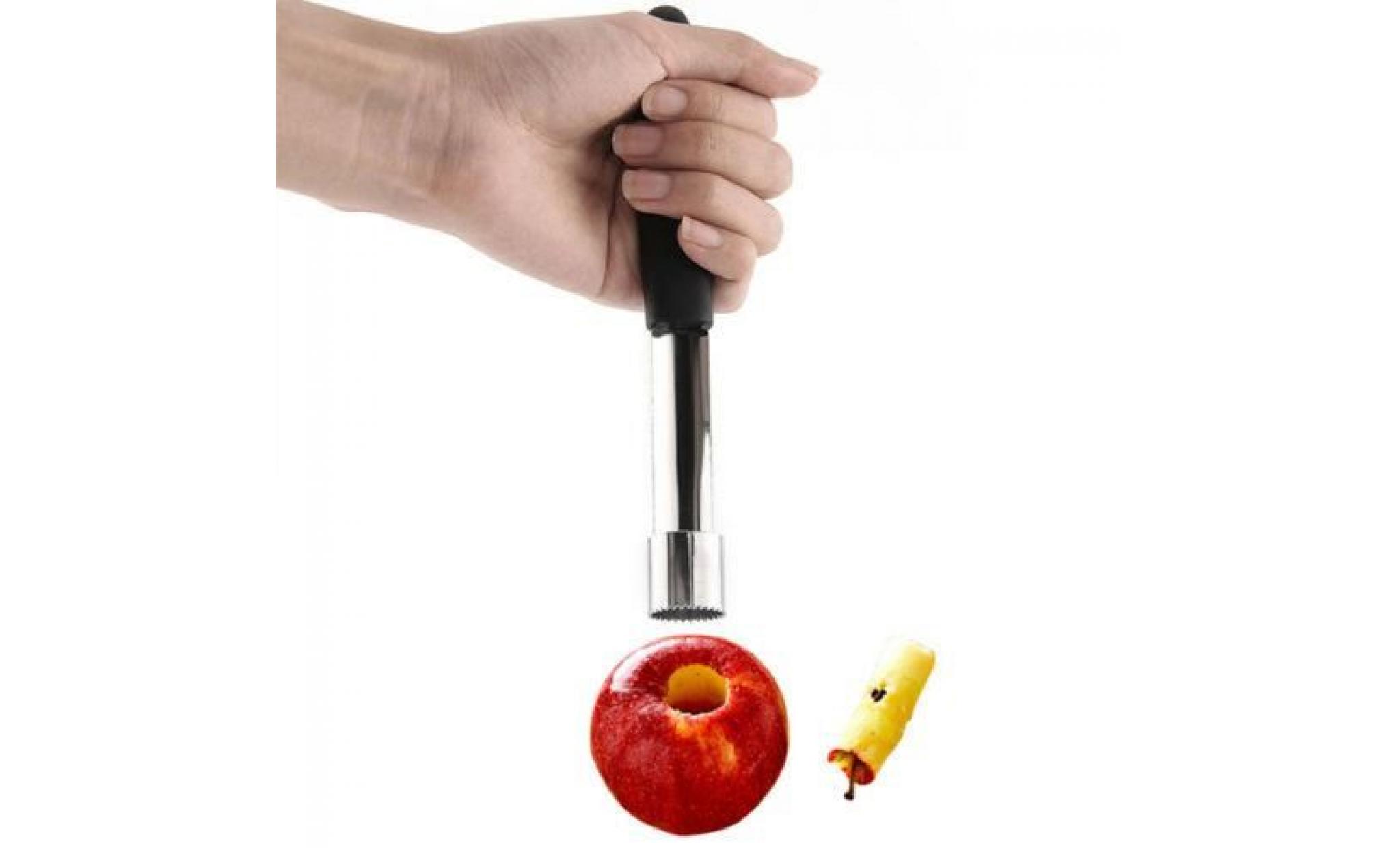 outil de cuisine easy twist pour cuisine de poire à fruits en acier inoxydable