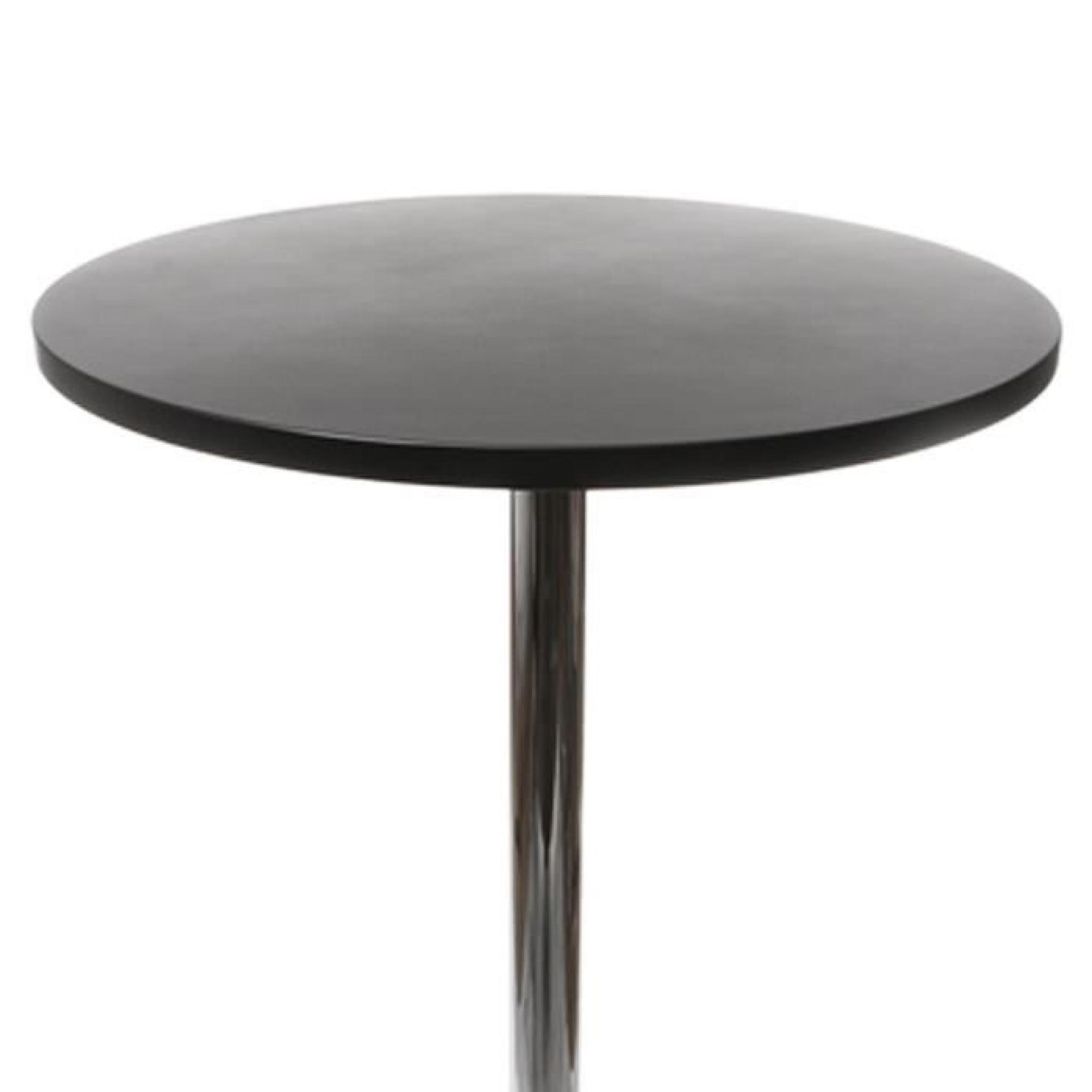 Table de bar Basic Noir - Paris Prix pas cher