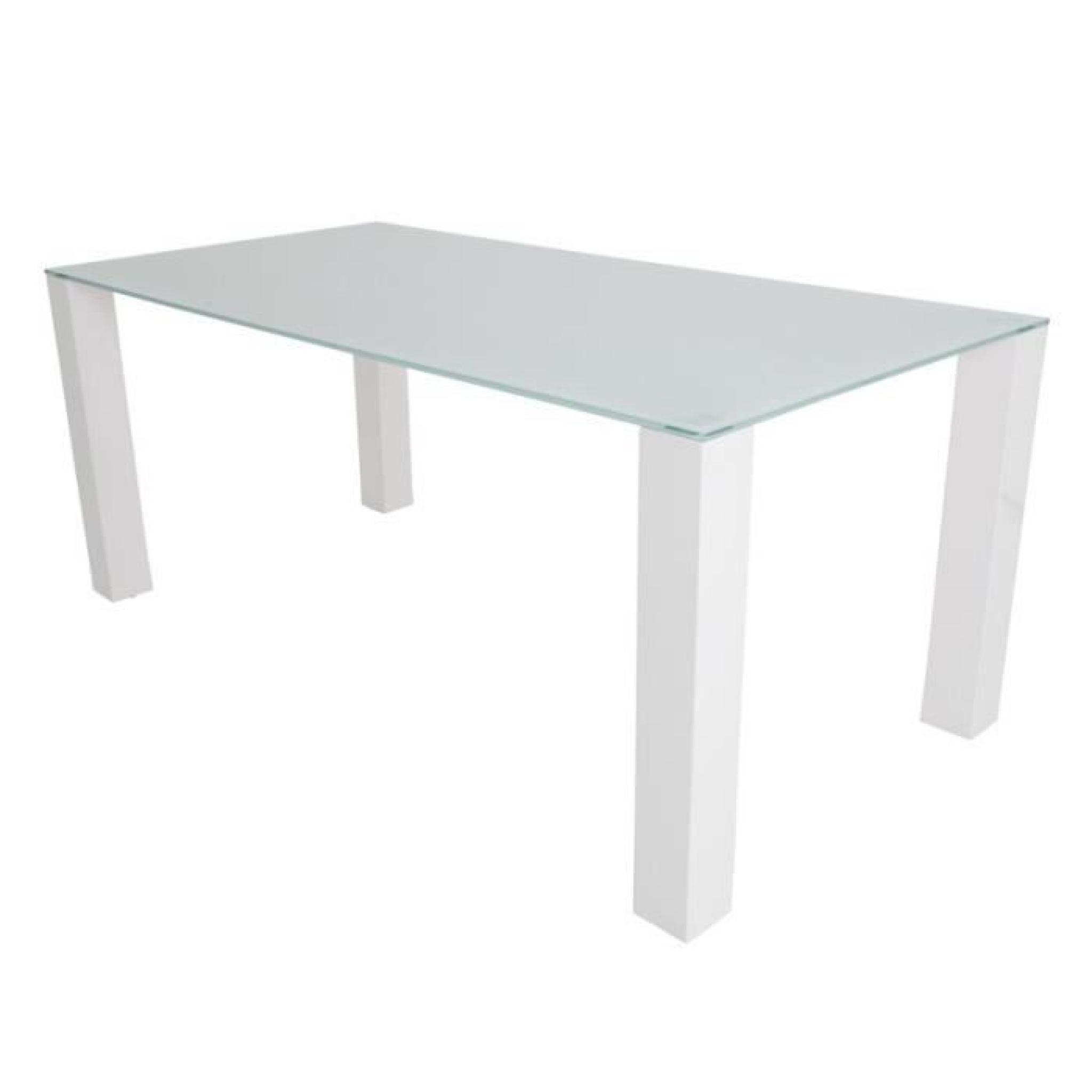 Table de repas Blanche - SLIM