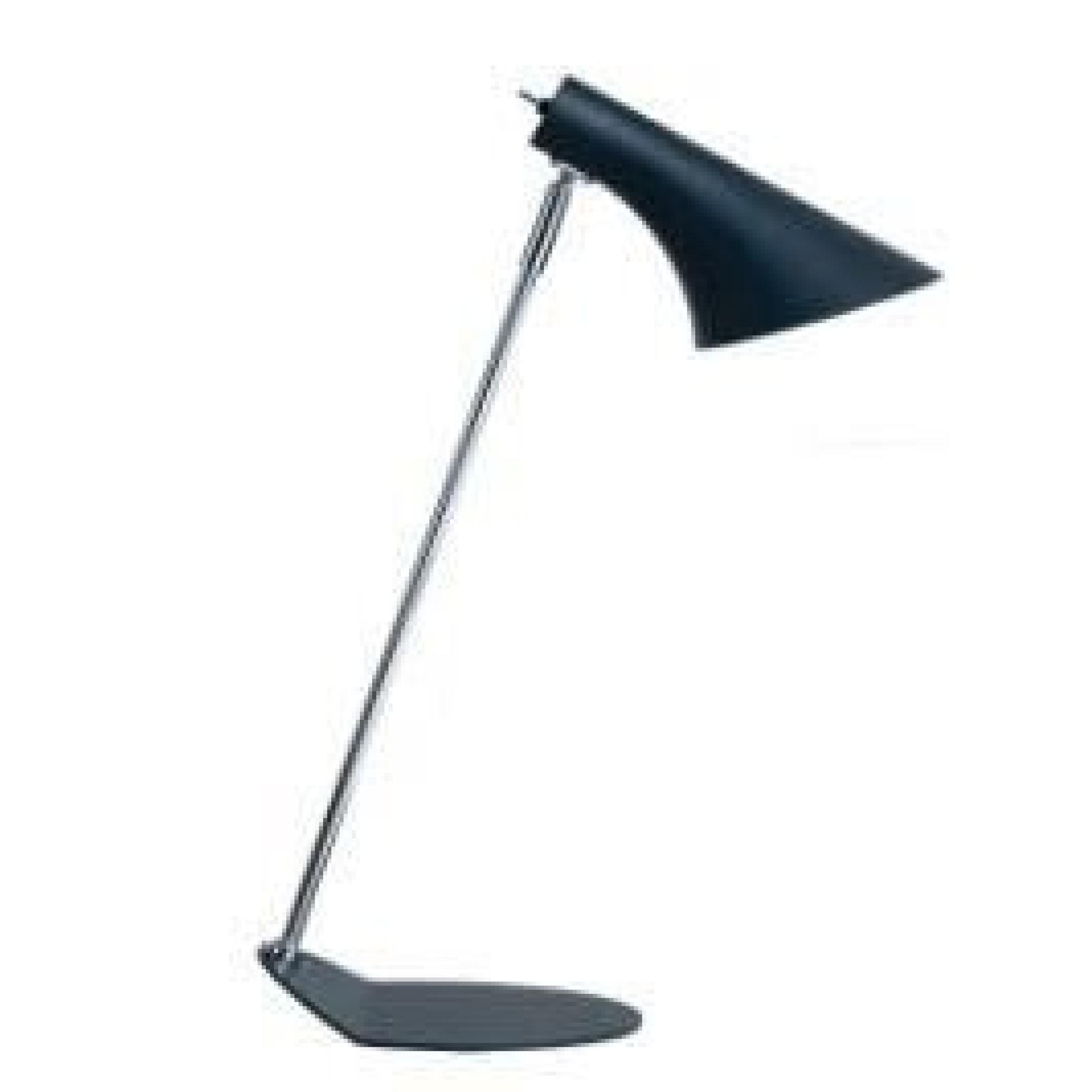 Vanila lampe à poser métal-verre 60W E27 noir.